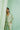 Floral Print Green Pantsuit closeview