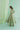 Floral Printed Green Anarkali Set sideview