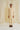Men's Ivory Printed Bandi Set