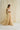 Ivory Gathered Lehenga Set with embroidered blouse sideview