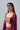 Magenta Printed Bell Sleeves Jacket Set Sideview