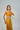 Yellow Embroidered Pre-Draped Saree Sideview
