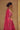 Fuchsia Pleated Lehenga Set sideview