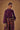 Purple Pleated Pant & Bishop Sleeve Shirt