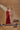Red Layered Sharara Set Sideview