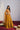 Mustard Mix printed Panelled Lehenga Set Frontview