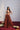 Cherry Red Embroidered Lehenga Set frontview