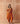 Burnt orange anarkali set