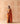 Burnt orange saree set