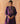 Imperial violet kurta set
